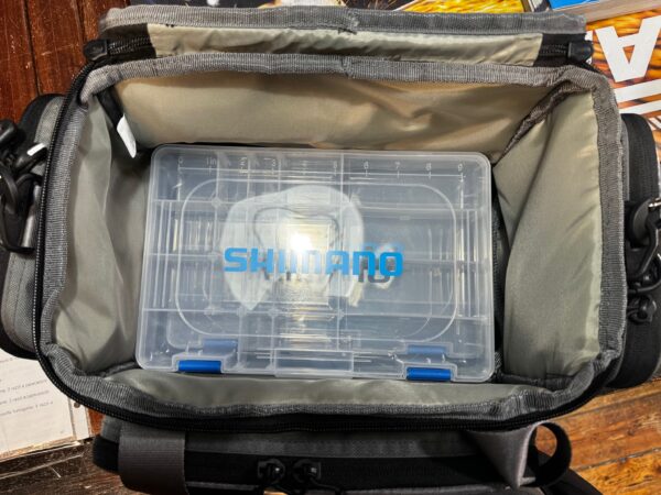 BORSA SHIMANO PORTA ACCESSORI CON DUE SCATOLE - immagine 6