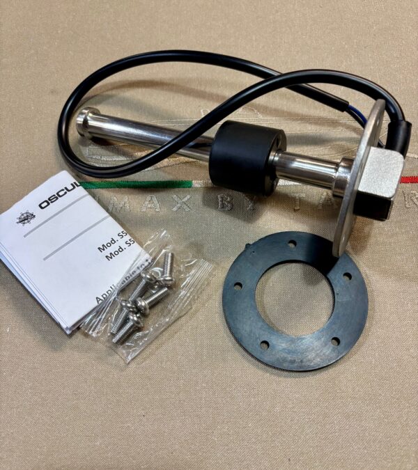GALLEGGIANTE VETRICALE INOX