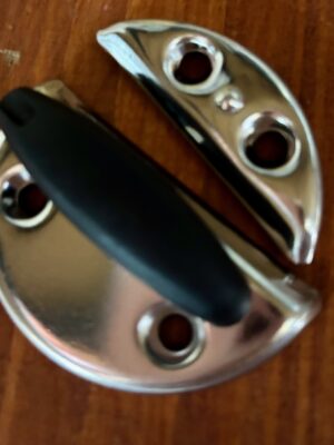 FERMAPORTA TONDO INOX