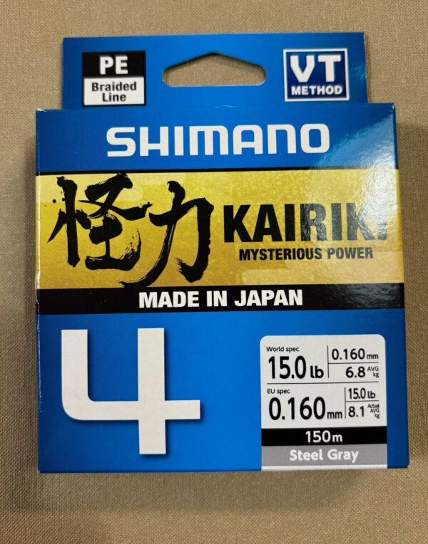 TRECCIATO SHIMANO KAIRIKI 150 MT - immagine 2