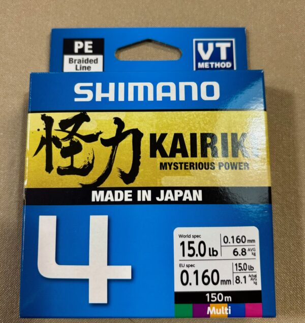 TRECCIATO SHIMANO KAIRIKI 150 MT