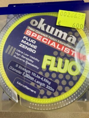 MONOFILO SPECIALIST FLUO OKUMA 300mt