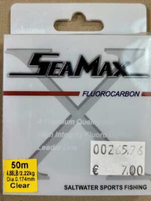 MONOFILO FLUOROCARBON SEAMAX OKUMA 50 mt