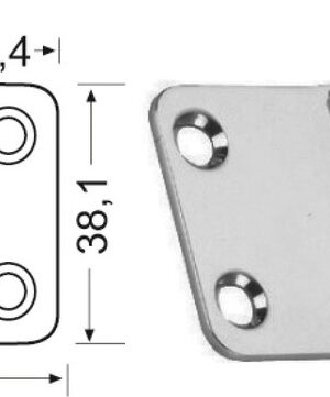 CERNIERA 4,8X3,8 CM