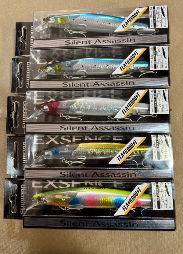ARTIFICIALE SILENT ASSASSIN FLASH BOOST SHIMANO 129 MM