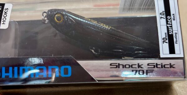 ARTIFICIALE- SHOCK STICK YASEI COL. NERO SHIMANO