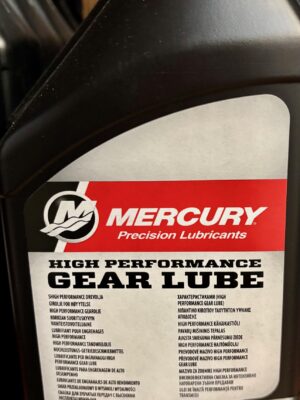 OLIO  ORIGINALE MERCURY HIGH PERFONMANCE PER PIEDE POPPIERO
