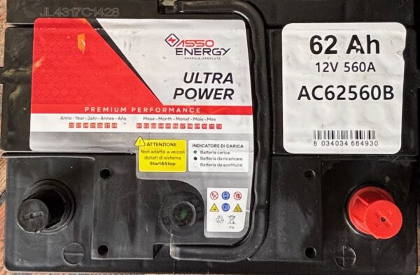 BATTERIA ASSO ENERGY ULTRA POWER