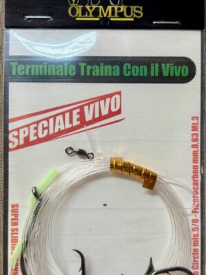 PARATURA- TERMINALE TRAINA CON IL VIVO