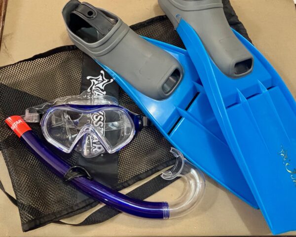 SET MASCHERA- SNORKEL- PINNE
