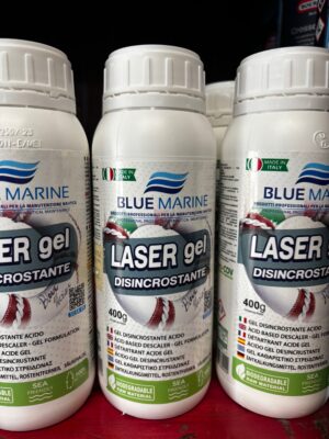 5 DETERGENTE DISINCROSTANTE LASER GEL- BLUE MARINE